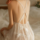 Elegant Embroidery Nightgown